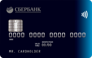 Дебетовая карта Большие бонусы от СберБанка